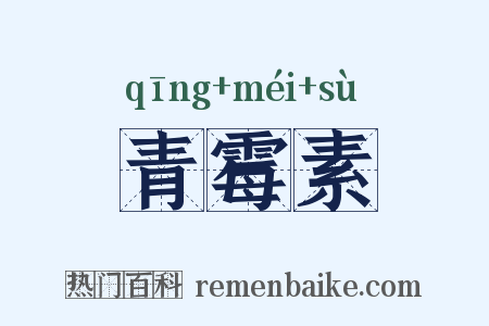 青霉素是什么意思的图片